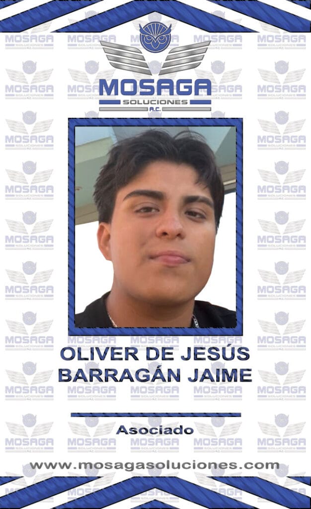 OLIVER DE JESÚS BARRAGÁN JAIME