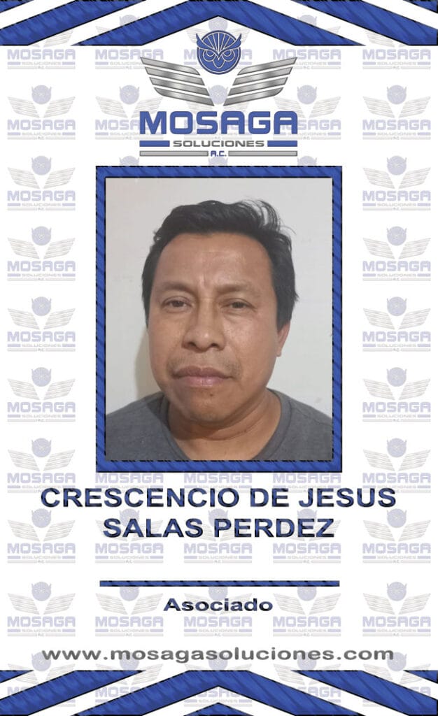 CRESCENCIO DE JESUS SALAS PERDEZ